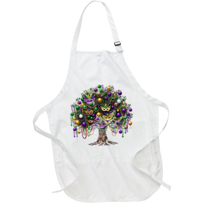 Mardi Gras Tree Beads New Orleans 2025 Festival Bead Tree Apron