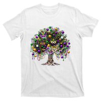 Mardi Gras Tree Beads New Orleans 2025 Festival Bead Tree T-Shirt