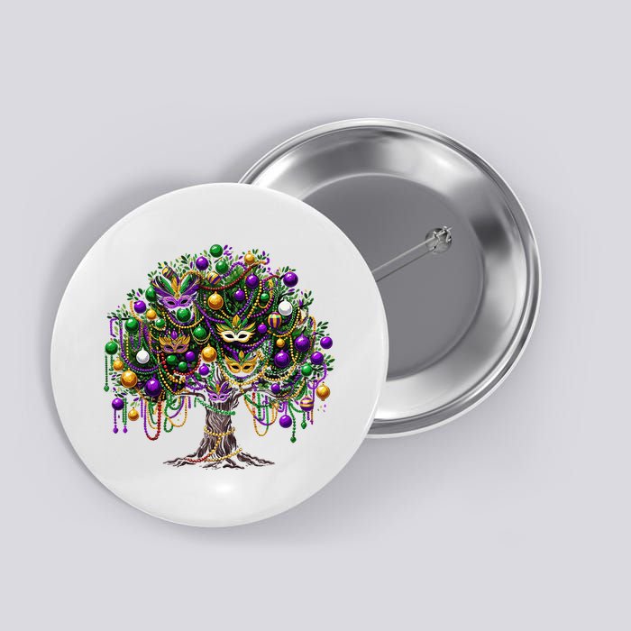 Mardi Gras Tree Beads New Orleans 2025 Festival Bead Tree Button