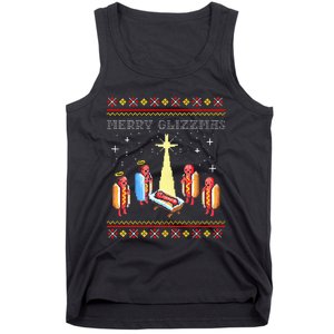 Merry Glizzmas Tacky Christmas  Tank Top