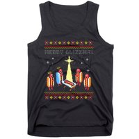 Merry Glizzmas Tacky Christmas  Tank Top