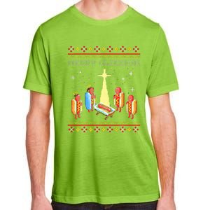 Merry Glizzmas Tacky Christmas  Adult ChromaSoft Performance T-Shirt