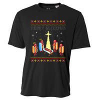 Merry Glizzmas Tacky Christmas  Cooling Performance Crew T-Shirt