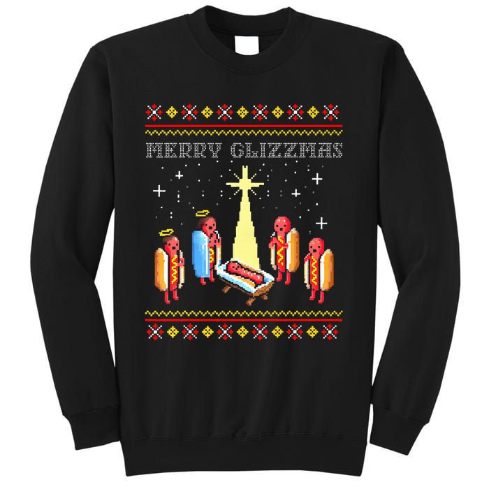 Merry Glizzmas Tacky Christmas  Sweatshirt