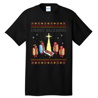 Merry Glizzmas Tacky Christmas  Tall T-Shirt