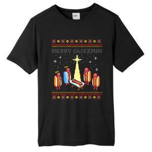 Merry Glizzmas Tacky Christmas  Tall Fusion ChromaSoft Performance T-Shirt