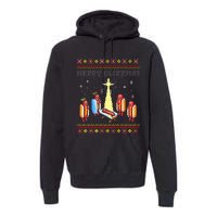 Merry Glizzmas Tacky Christmas  Premium Hoodie