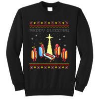 Merry Glizzmas Tacky Christmas  Tall Sweatshirt