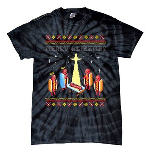 Merry Glizzmas Tacky Christmas  Tie-Dye T-Shirt