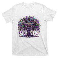 Mardi Gras Tree Beads New Orleans 2025 Festival Bead T-Shirt