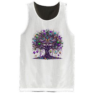 Mardi Gras Tree Beads New Orleans 2025 Festival Bead Mesh Reversible Basketball Jersey Tank