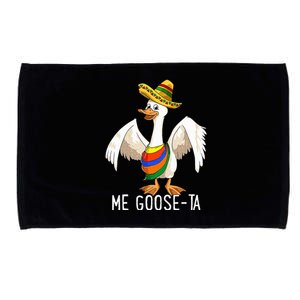 Me Goose Ta Funny Mexican Spanish Me Gusta Farmer Goose Pun  Microfiber Hand Towel