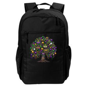 Mardi Gras Tree Beads New Orleans 2025 Festival Bead Tree Daily Commute Backpack