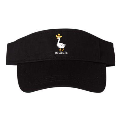 Me Goose Ta Mexican Funny Spanish Goose Pun Valucap Bio-Washed Visor