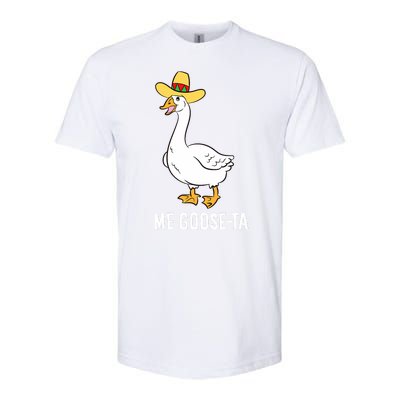 Me Goose Ta Mexican Funny Spanish Goose Pun Softstyle CVC T-Shirt