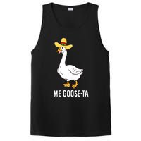 Me Goose Ta Mexican Funny Spanish Goose Pun PosiCharge Competitor Tank