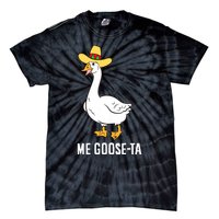 Me Goose Ta Mexican Funny Spanish Goose Pun Tie-Dye T-Shirt