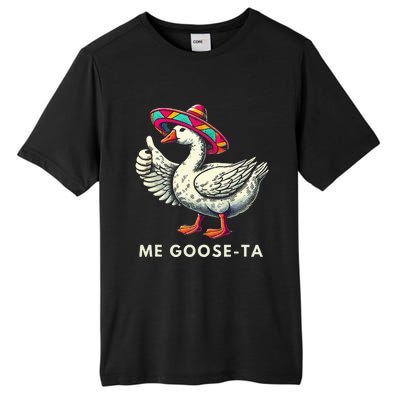 Me Goose Ta Mexican Funny Spanish Goose Pun Tall Fusion ChromaSoft Performance T-Shirt