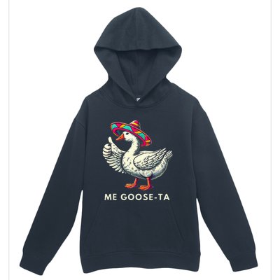 Me Goose Ta Mexican Funny Spanish Goose Pun Urban Pullover Hoodie