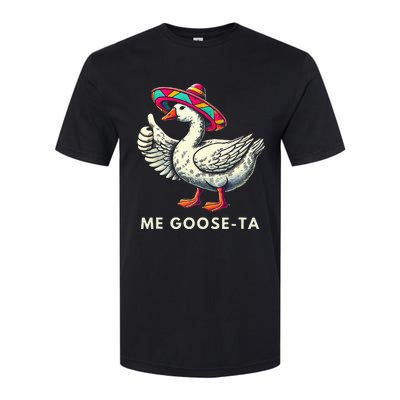 Me Goose Ta Mexican Funny Spanish Goose Pun Softstyle CVC T-Shirt