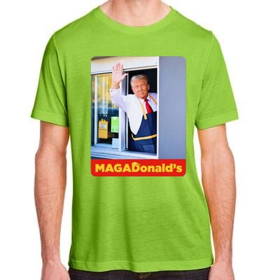 Magadonalds Gift Trump Funny Adult ChromaSoft Performance T-Shirt