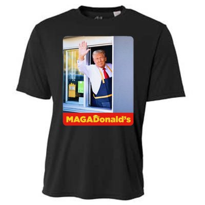 Magadonalds Gift Trump Funny Cooling Performance Crew T-Shirt