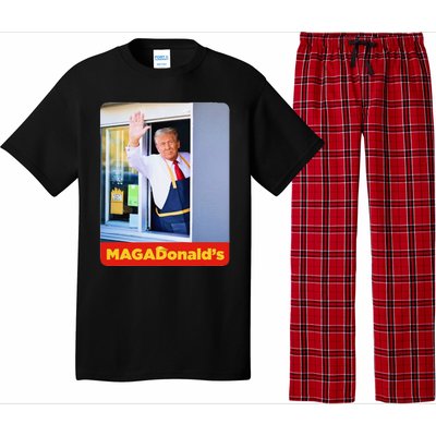 Magadonalds Gift Trump Funny Pajama Set