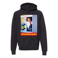 Magadonalds Gift Trump Funny Premium Hoodie