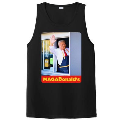 Magadonalds Gift Trump Funny PosiCharge Competitor Tank