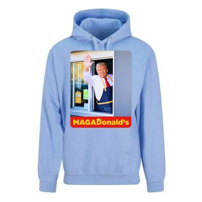 Magadonalds Gift Trump Funny Unisex Surf Hoodie