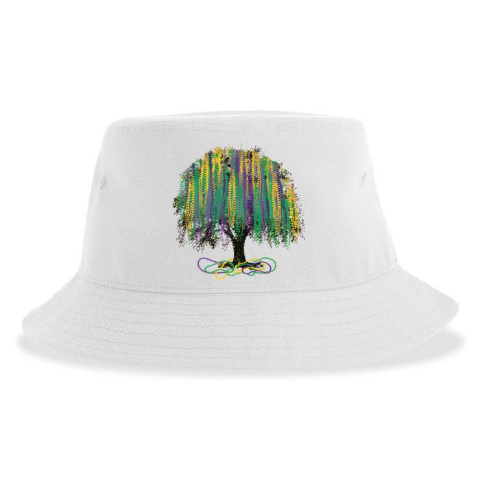 Mardi Gras Tree Sustainable Bucket Hat