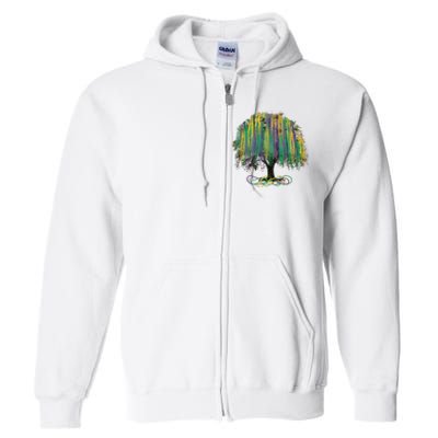 Mardi Gras Tree Full Zip Hoodie