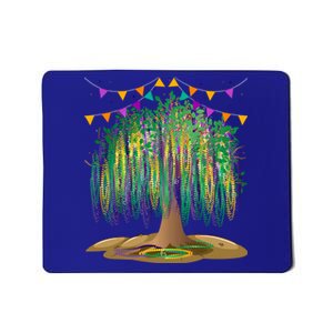 Mardi Gras Tree Beads New Orleans Funny Carnival Party Gift Mousepad