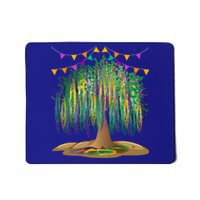 Mardi Gras Tree Beads New Orleans Funny Carnival Party Gift Mousepad