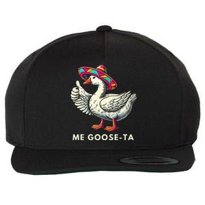 Me Goose Ta Mexican Spanish Goose Pun Wool Snapback Cap