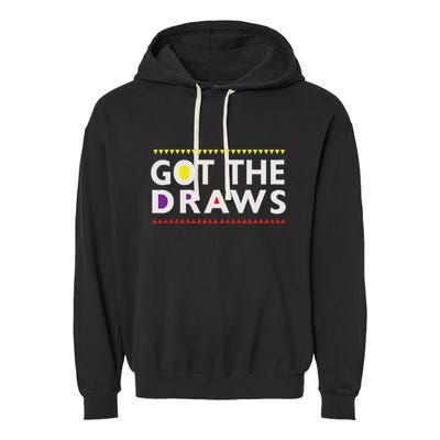 Martin Got The Draws Garment-Dyed Fleece Hoodie