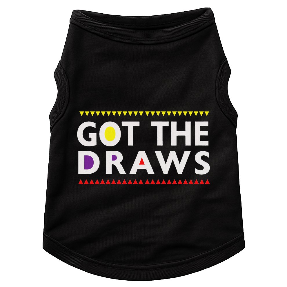 Martin Got The Draws Doggie Tank