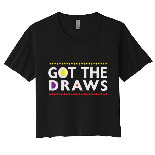 Martin Got The Draws Crop Top