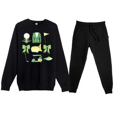 Masters Golf Tournament Premium Crewneck Sweatsuit Set