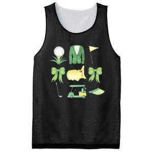 Masters Golf Tournament Mesh Reversible Basketball Jersey Tank