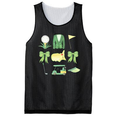 Masters Golf Tournament Mesh Reversible Basketball Jersey Tank