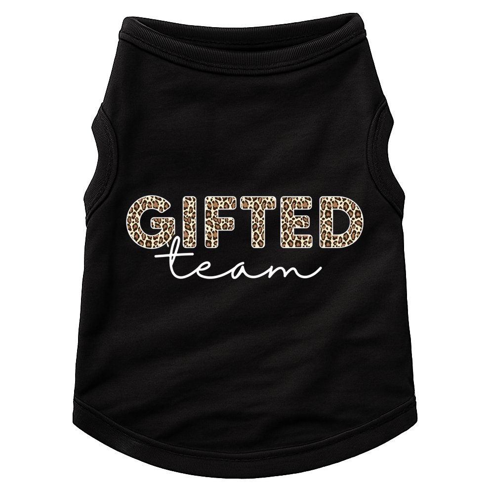 Matching Gifted Team Teacher Education Team School Squad Gift Doggie Tank