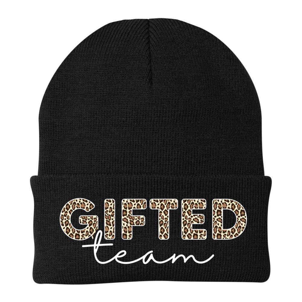 Matching Gifted Team Teacher Education Team School Squad Gift Beanie