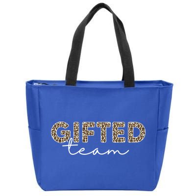 Matching Gifted Team Teacher Education Team School Squad Gift Zip Tote Bag