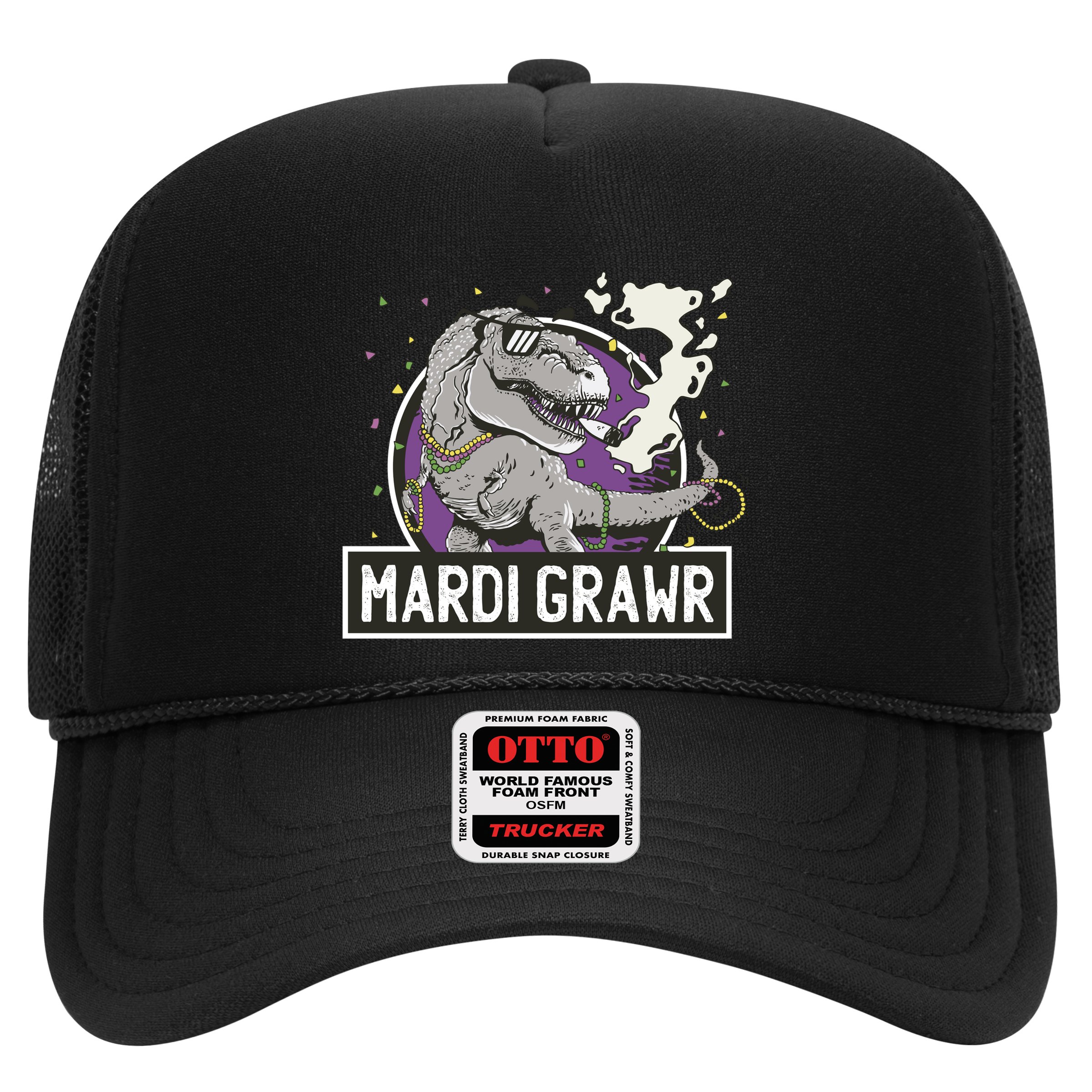 Mardi Grawr T Rex Hat