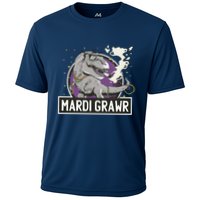Mardi Grawr T Rex Cooling Performance Crew T-Shirt
