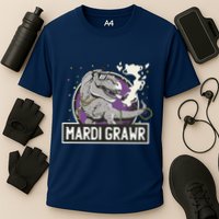 Mardi Grawr T Rex Cooling Performance Crew T-Shirt