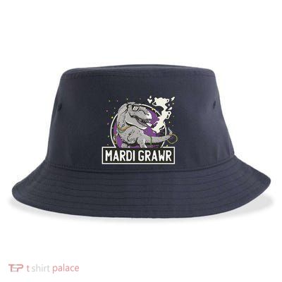Mardi Grawr T Rex Sustainable Bucket Hat