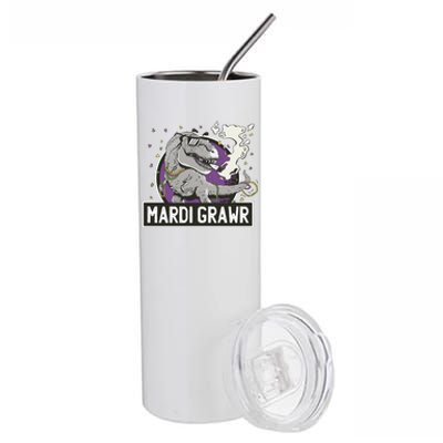 Mardi Grawr T Rex Stainless Steel Tumbler