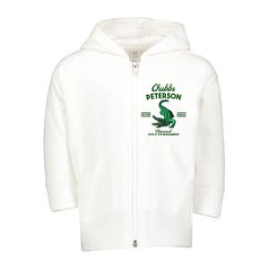 Memorial Golf Tournament Funny Golf Toddler Zip Fleece Hoodie